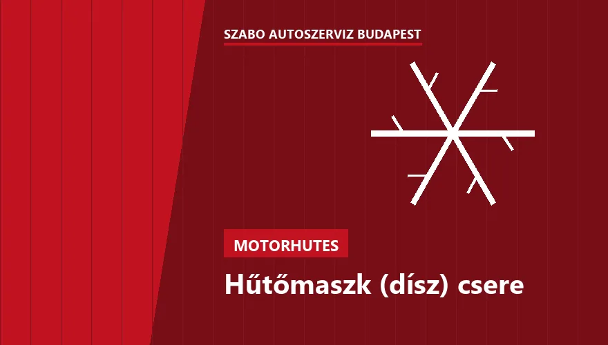 Hűtőmaszk (dísz) csere a Szabó Autószervíz Budapest szervizében