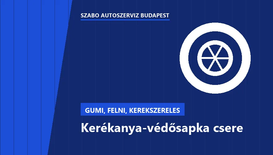 Kerékanya-védősapka csere a Szabó Autószervíz Budapest szervizében