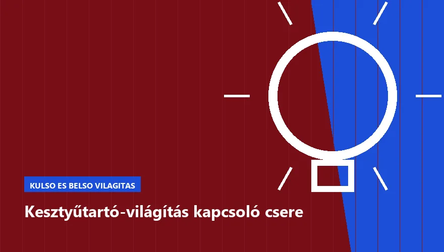 Kesztyűtartó-világítás kapcsoló csere - autószerviz Budapest, Szabó Autószervíz műhely