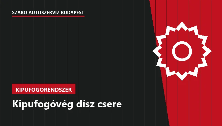 Kipufogóvég dísz csere - autószerviz Budapest, Szabó Autószervíz műhely