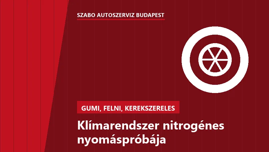 Klímarendszer nitrogénes nyomáspróbája - autószerviz Budapest, Szabó Autószervíz műhely