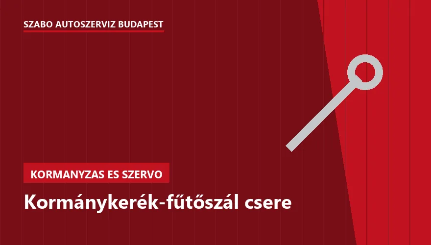 Kormánykerék-fűtőszál csere - autószerviz Budapest, Szabó Autószervíz műhely