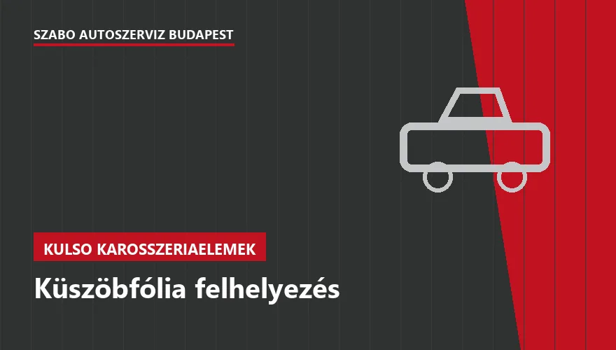 Küszöbfólia felhelyezés a Szabó Autószervíz Budapest szervizében