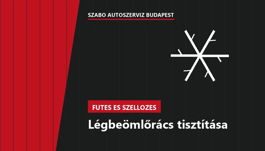 Légbeömlőrács tisztítása - autószerviz Budapest, Szabó Autószervíz műhely