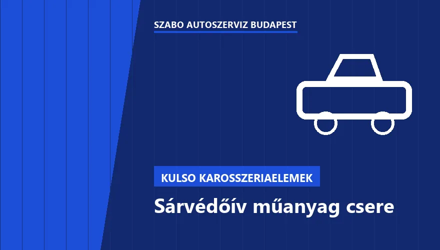 Sárvédőív műanyag csere - autószerviz Budapest, Szabó Autószervíz műhely