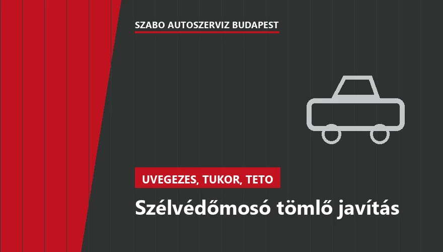 Szélvédőmosó tömlő javítás a Szabó Autószervíz Budapest szervizében
