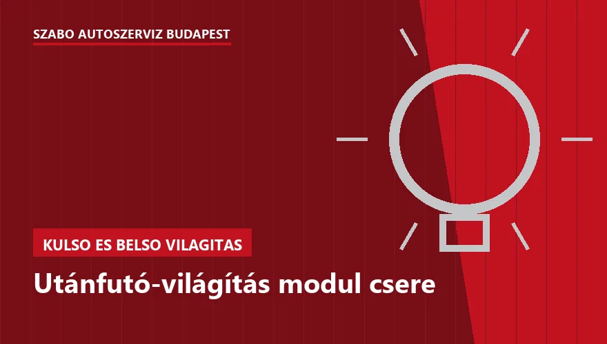 Utánfutó-világítás modul csere - autószerviz Budapest, Szabó Autószervíz műhely