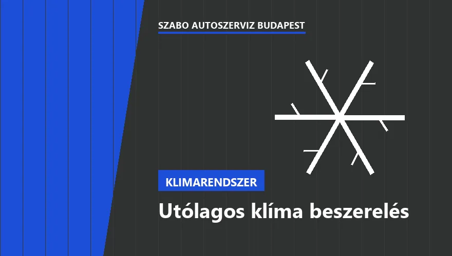 Utólagos klíma beszerelés - autószerviz Budapest, Szabó Autószervíz műhely