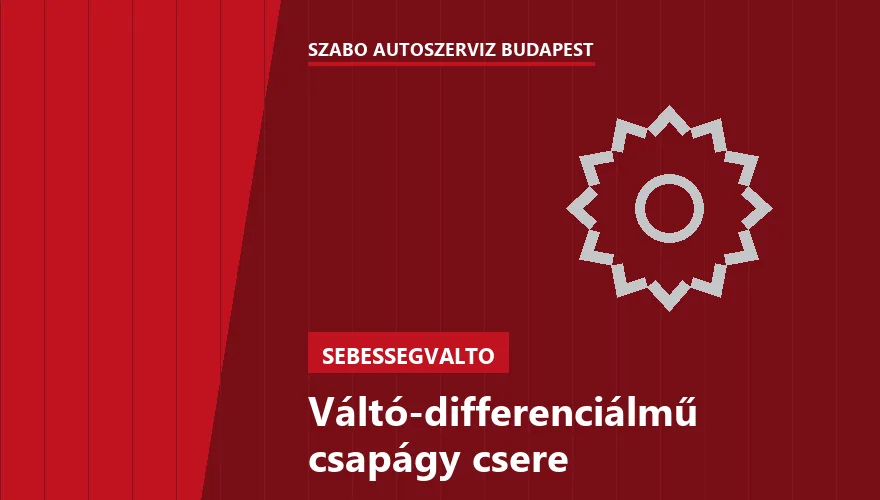 Váltó-differenciálmű csapágy csere - autószerviz Budapest, Szabó Autószervíz műhely