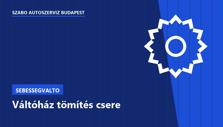 Váltóház tömítés csere - autószerviz Budapest, Szabó Autószervíz műhely