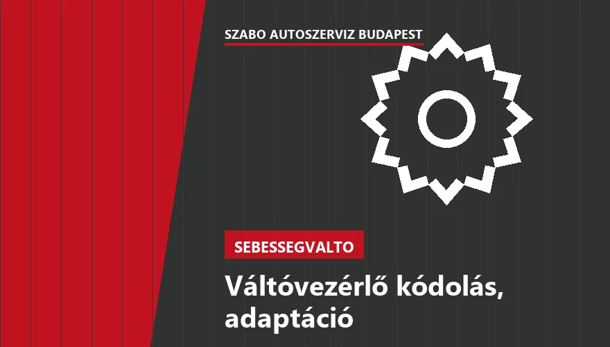 Váltóvezérlő kódolás, adaptáció - autószerviz Budapest, Szabó Autószervíz műhely